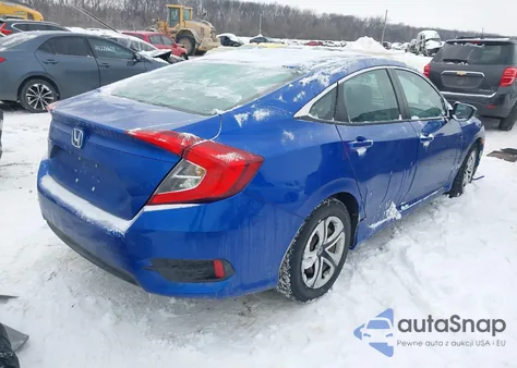 2017 Honda Civic Lx from USA, damaged, VIN 19XFC2F50HE031624
